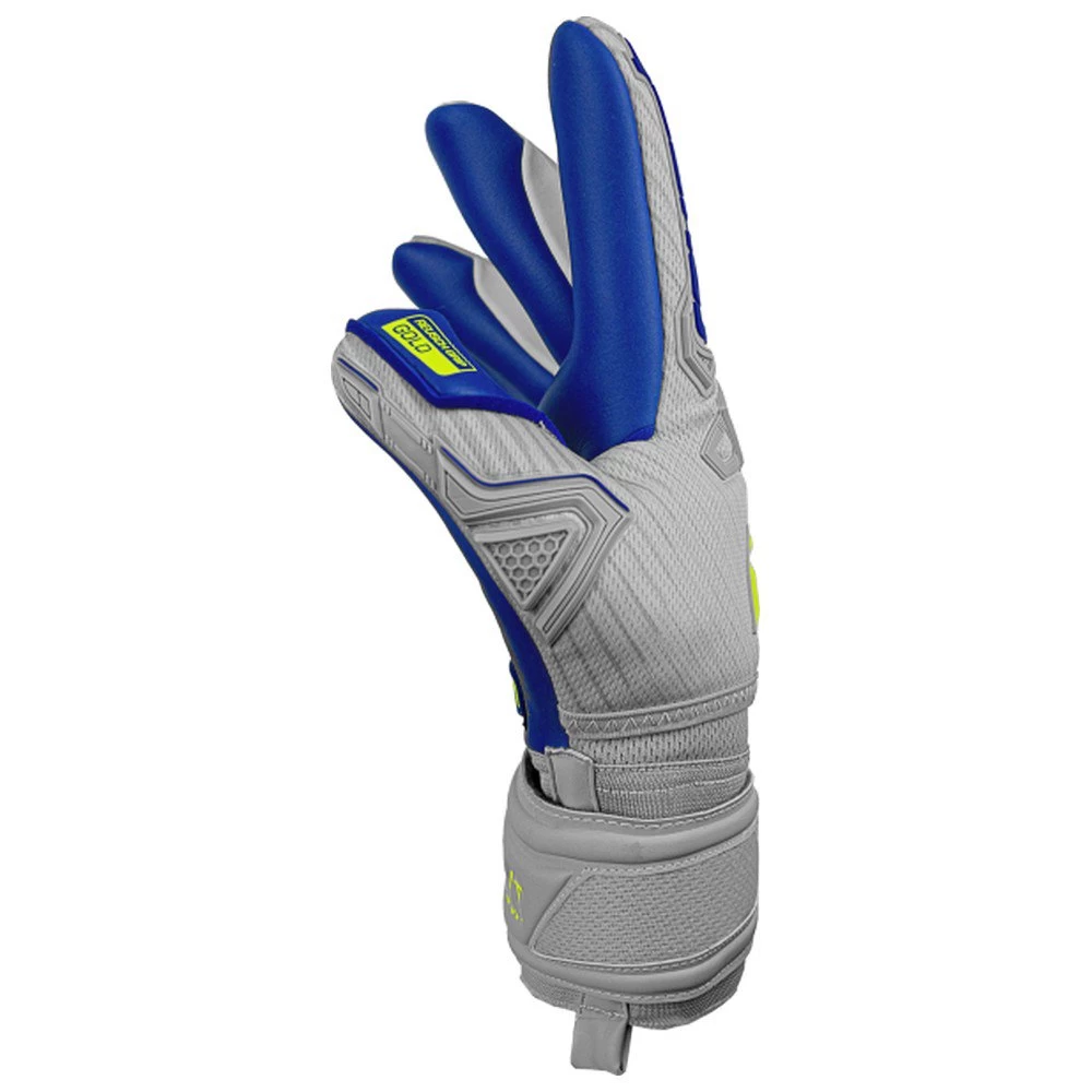 Reusch Attrakt Freegel Gold Finger Support Goalkeeper Gloves - Image 3