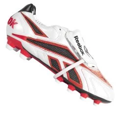 Ryan Giggs Signed Football Boot - Reebok, White/Red