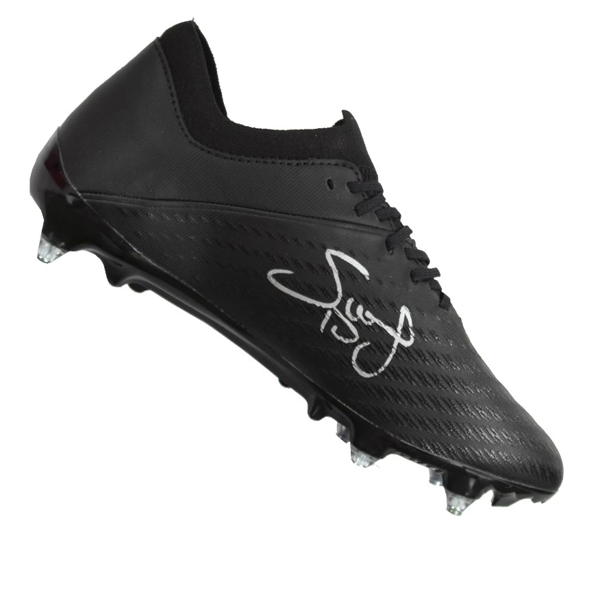 Sadio Mane Signed Football Boot - New Balance, Black