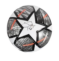 Sadio Mane Signed Champions League Football