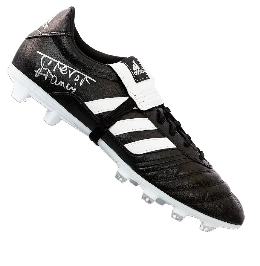 Trevor Francis Signed Football Boot - Adidas Gloro