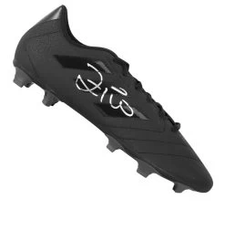 Zico Signed Football Boot - Adidas Blackout