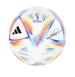 Zinedine Zidane Signed Football: 2022 World Cup