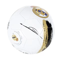 Zinedine Zidane Signed Football: Real Madrid