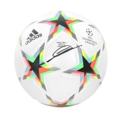 Zinedine Zidane Signed Football: Champions League